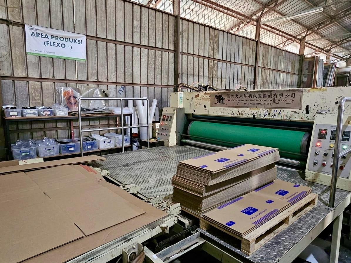 Mesin Cetak Flexo Pabrik