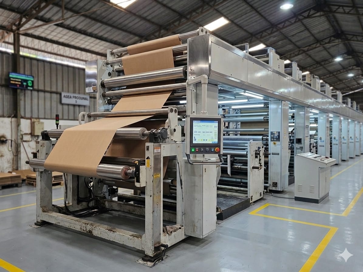 Gudang Penyimpanan Bahan Baku Corrugated